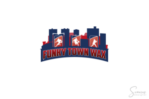 Funky Town Wax | Logo Design by InkThink by Scaurus