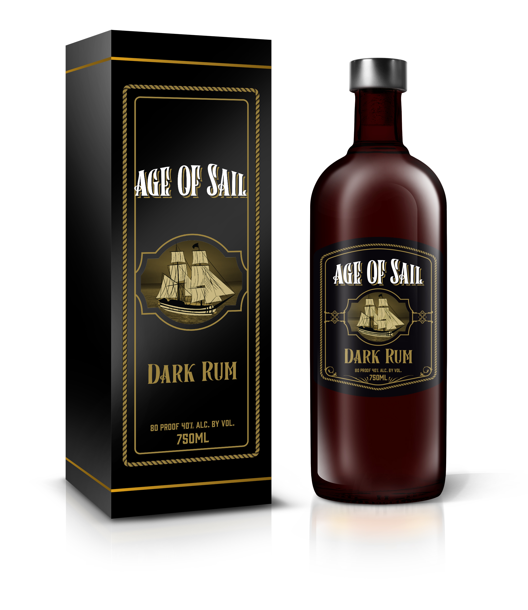 Graphic Design by Sergio Coelho for Next Century Spirits | Design #26405738