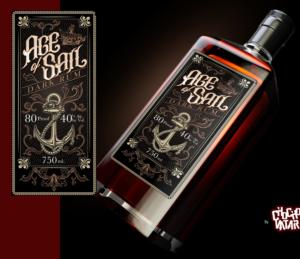 Graphic Design by Luis Arriola for Next Century Spirits | Design #26399158