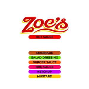 Zoe's Sauces | Label Design by Abiyoso28