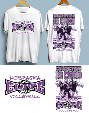 Volleyball Summer Camp T-Shirt | T-shirt Design by SAI DESIGNS