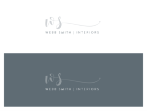 Logo Design by wonderland for Webb Smith Interiors | Design: #26398470