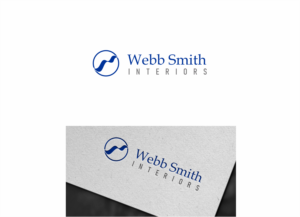 Logo Design by divergent for Webb Smith Interiors | Design #26394034