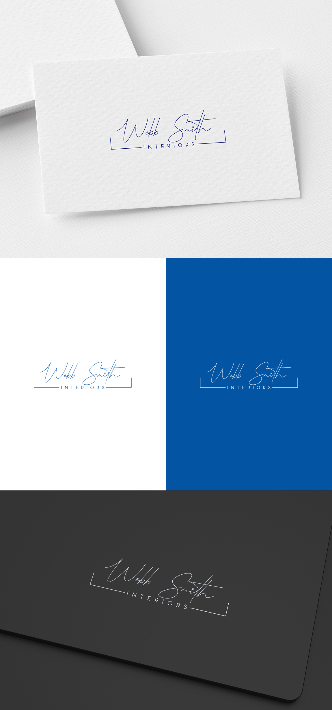 Logo Design by SL Designer for Webb Smith Interiors | Design #26401228