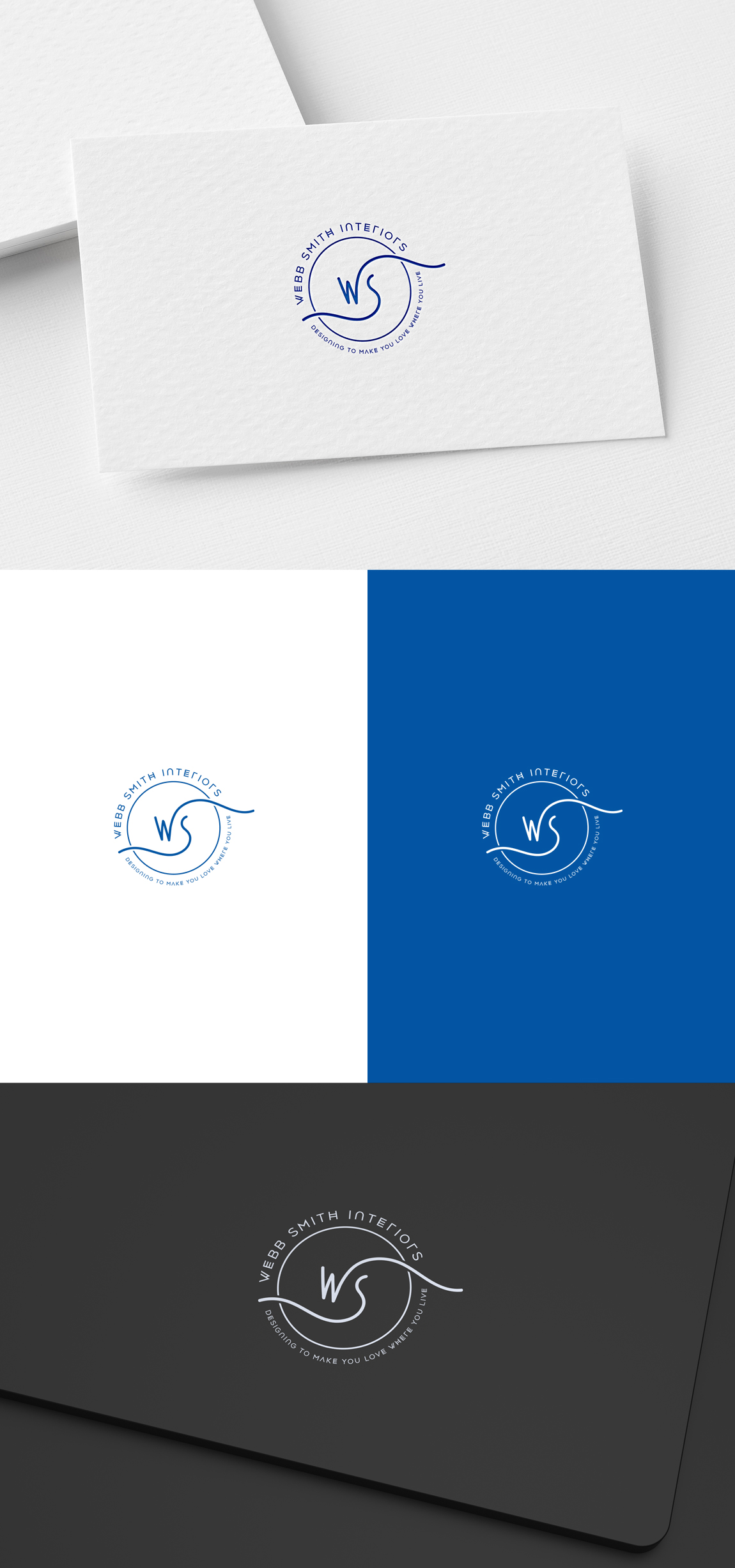 Logo Design by SL Designer for Webb Smith Interiors | Design #26401229