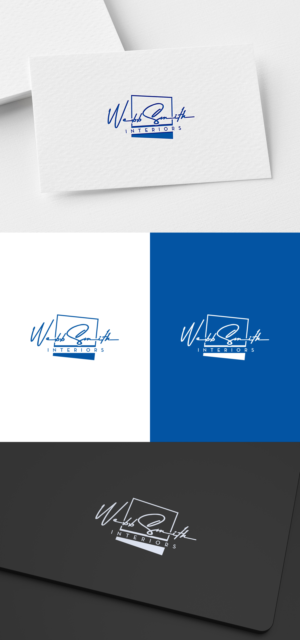 Logo Design by SL Designer for Webb Smith Interiors | Design: #26401230