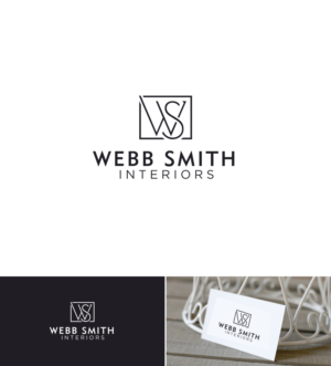 Logo Design by ecorokerz for Webb Smith Interiors | Design: #26395153