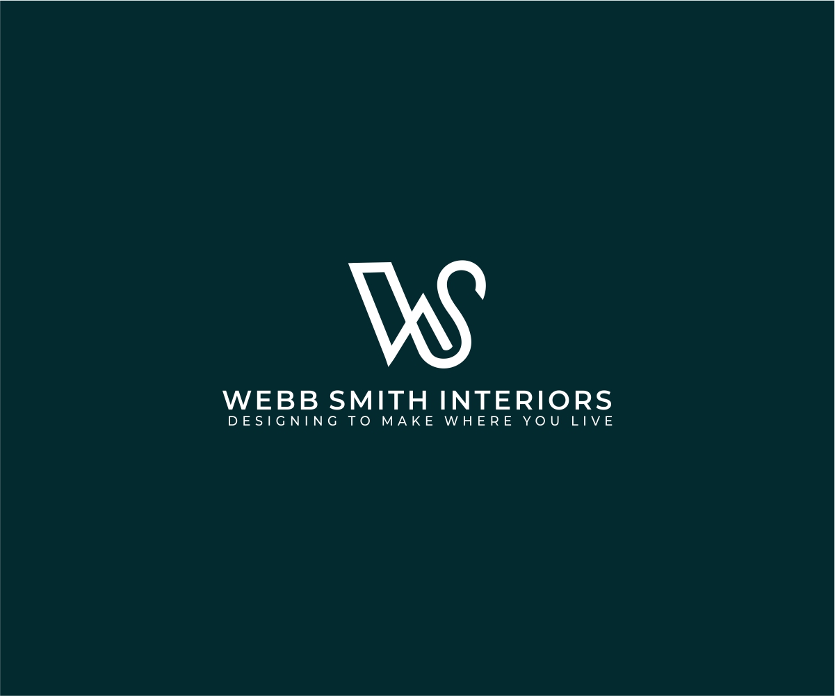 Logo Design by ecorokerz for Webb Smith Interiors | Design #26396324