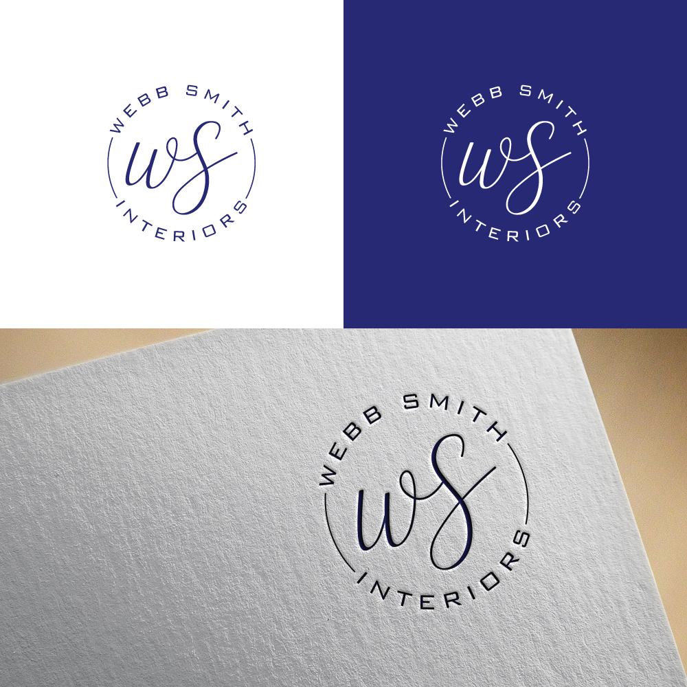 Logo Design by Trident for Webb Smith Interiors | Design #26397474