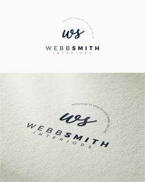 Logo Design by IMilenovic for Webb Smith Interiors | Design: #26397368