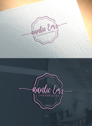 Auntie Em's Cheesecakes | Logo Design by Art Lancer