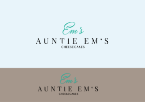 Auntie Em's Cheesecakes | Logo Design by The Seventh Key Magic