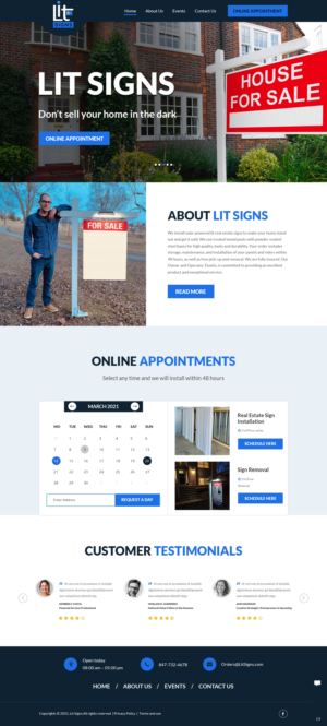 Web Design by pb for this project | Design: #26398619