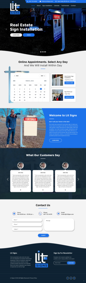 Web Design by pb for this project | Design: #26398622
