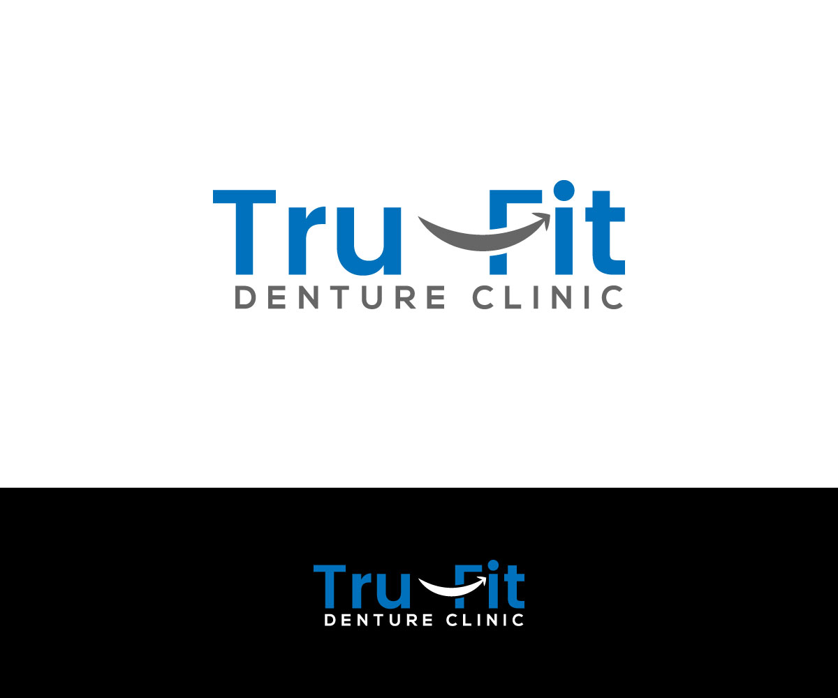 Logo Design by Art Lancer for Tru-Fit Denture Clinic | Design #26424100