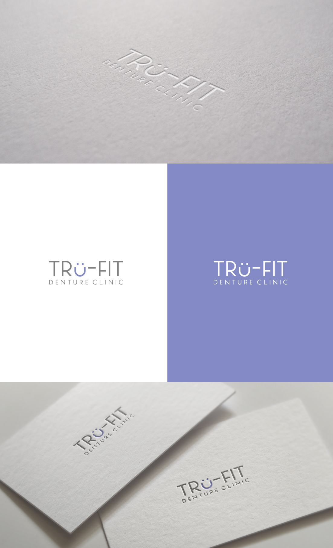 Logo Design by GLDesigns for Tru-Fit Denture Clinic | Design #26399180