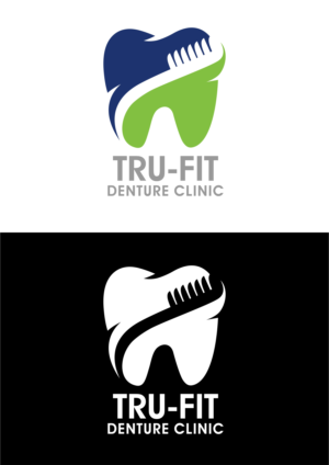 Logo Design by ariyapperuma9016 for Tru-Fit Denture Clinic | Design #26396459