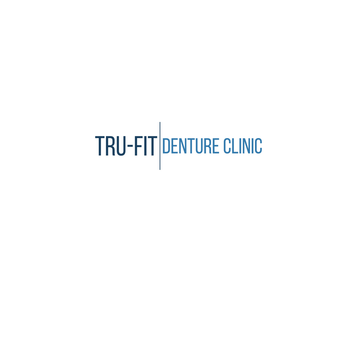 Logo-Design von DesignDUO für Tru-Fit Denture Clinic | Design #26417218