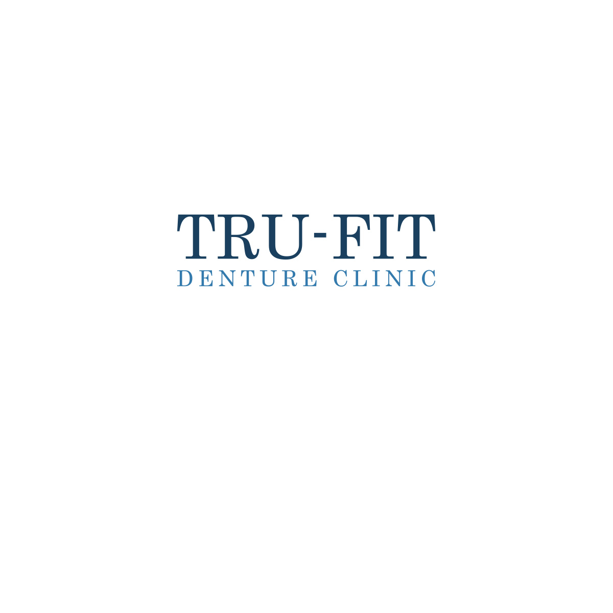Logo Design by DesignDUO for Tru-Fit Denture Clinic | Design #26417219