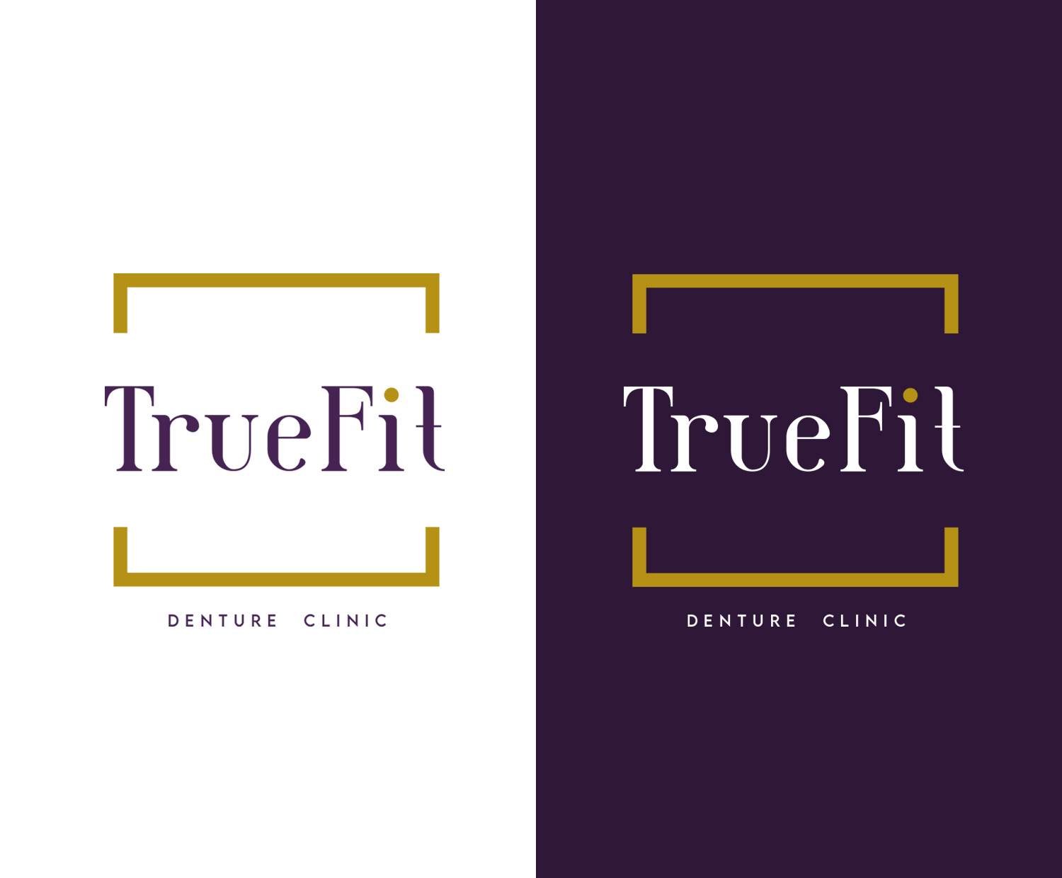 Logo Design by COTTA - STUDIO for Tru-Fit Denture Clinic | Design #26425999