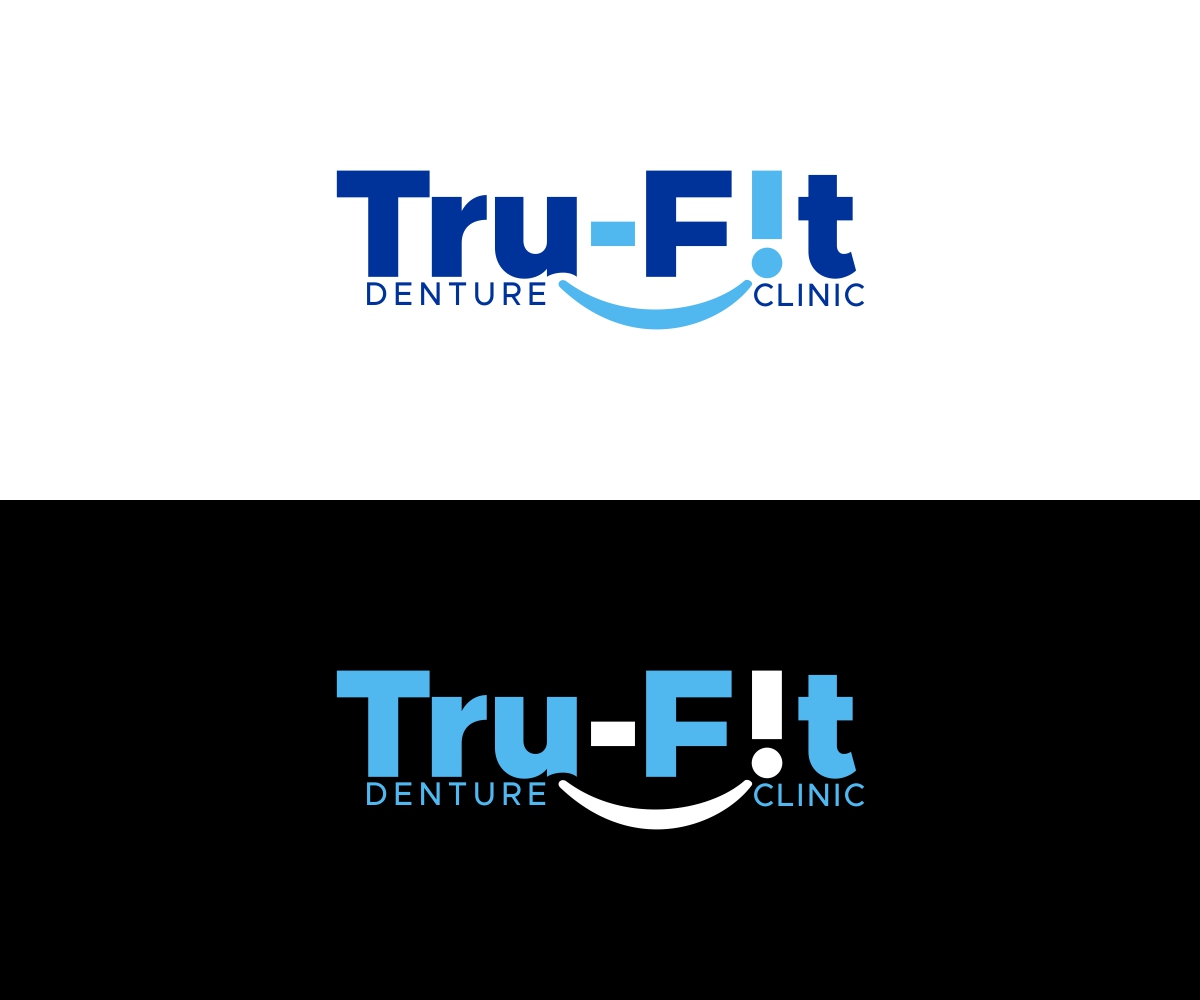 Logo Design by Avilash for Tru-Fit Denture Clinic | Design #26433736