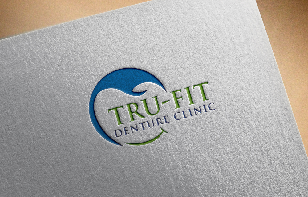 Logo Design by giklok pros for Tru-Fit Denture Clinic | Design #26396093