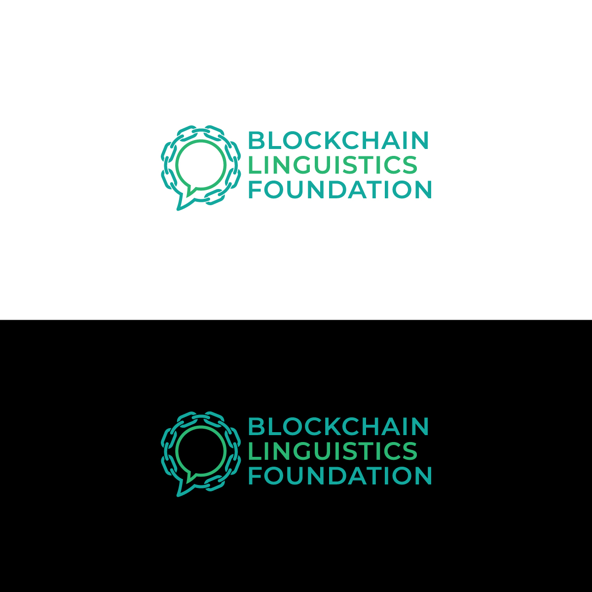 Logo Design by Graphic Bricks for The Blockchain Linguistics Foundation | Design #26397331