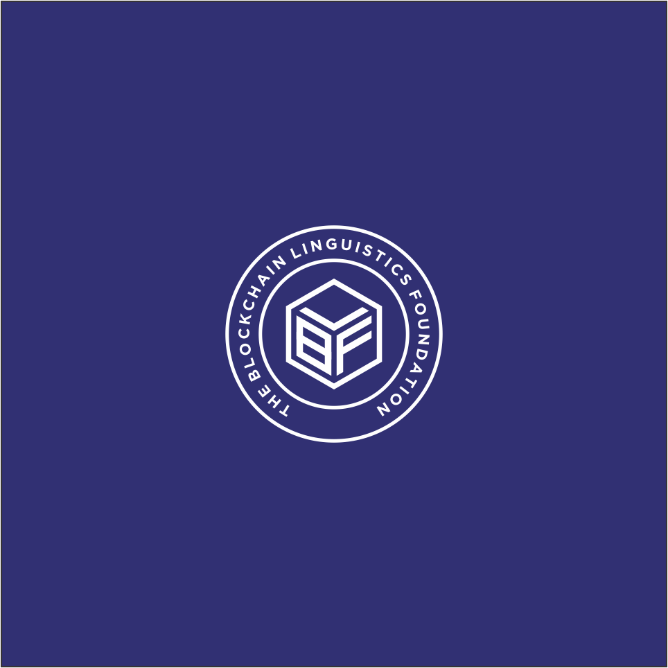 Logo-Design von jo.art für The Blockchain Linguistics Foundation | Design #26432870
