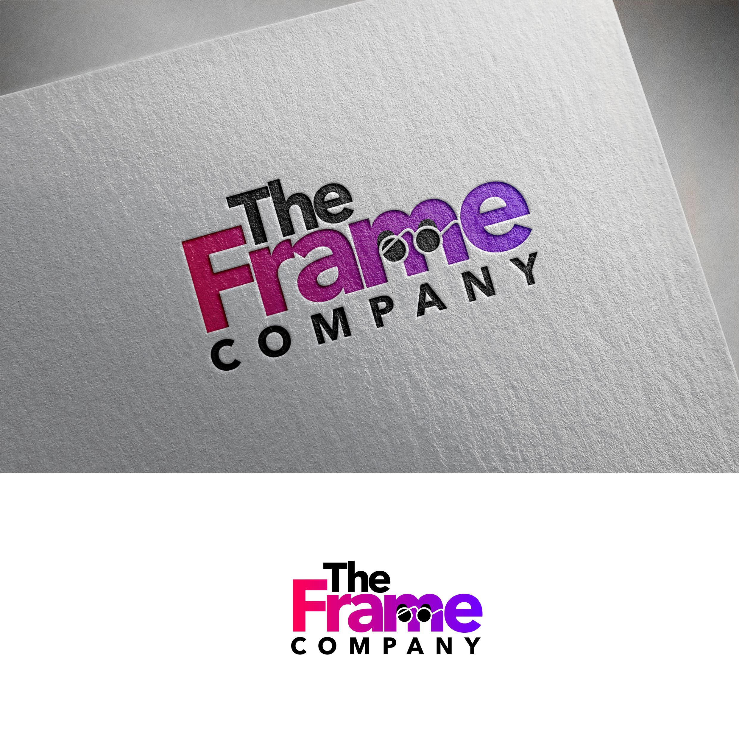 Logo Design by Jeferson HP for The Frame Company | Design #26399254