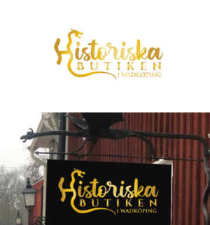 Historiska Butiken i Wadköping | Logo Design by Juli creation