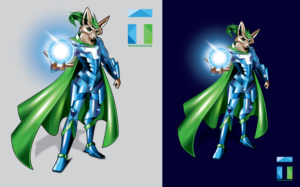 Technomancer Mascot Design | Figur-Design von ally designs