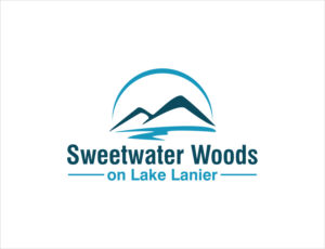 Sweetwater Woods on Lake Lanier | Logo Design by BNdesigner