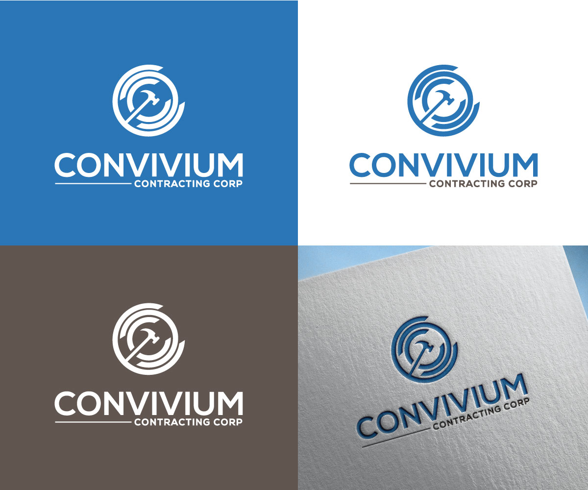 Diseño de Logo por Adi Graphics para Convivium Contracting Corp. | Diseño #26411727