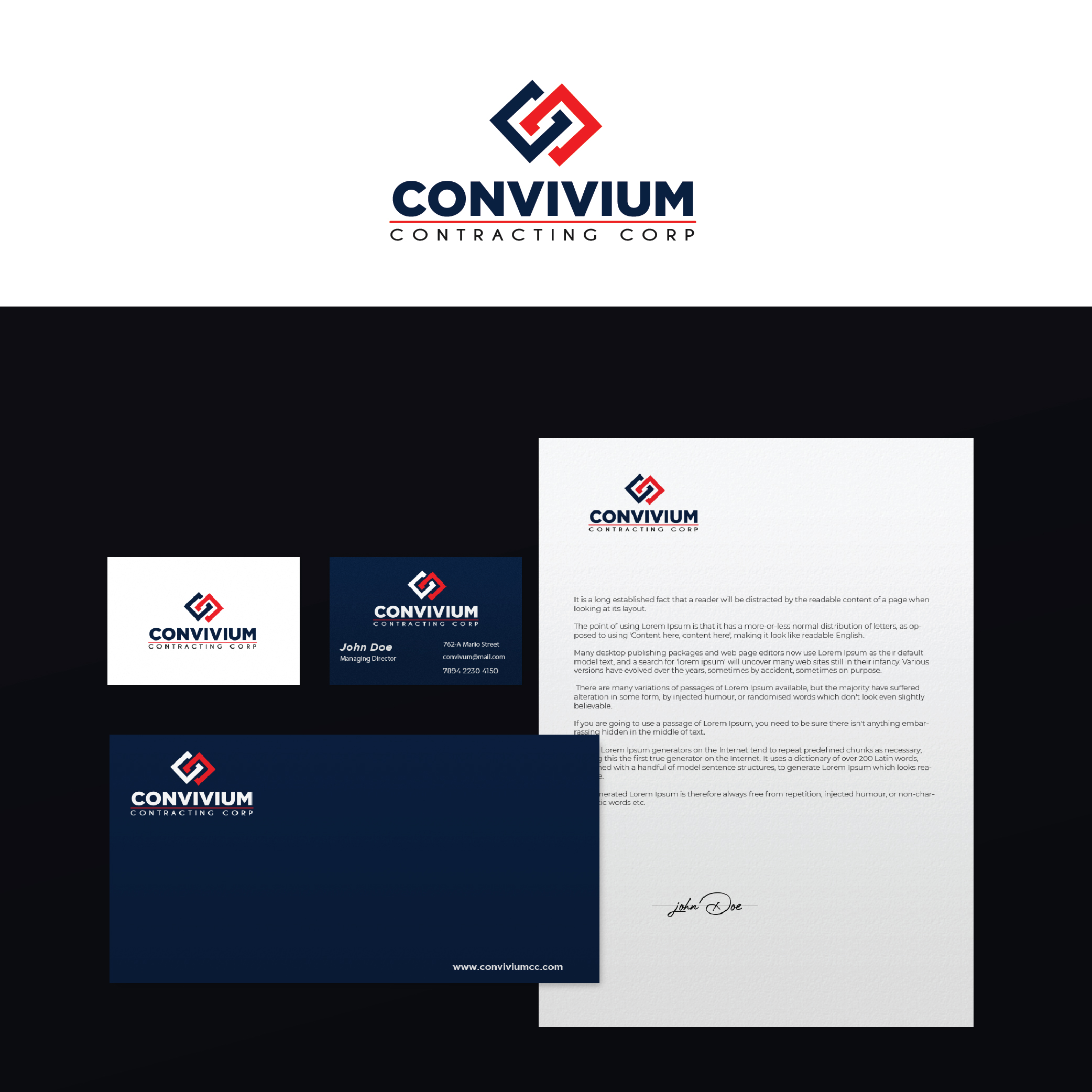 Design de Logo par Sharaan Momin pour Convivium Contracting Corp. | Design #26400185