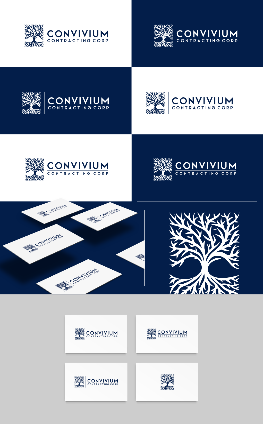 Logo Design by artswolf for Convivium Contracting Corp. | Design #26510033