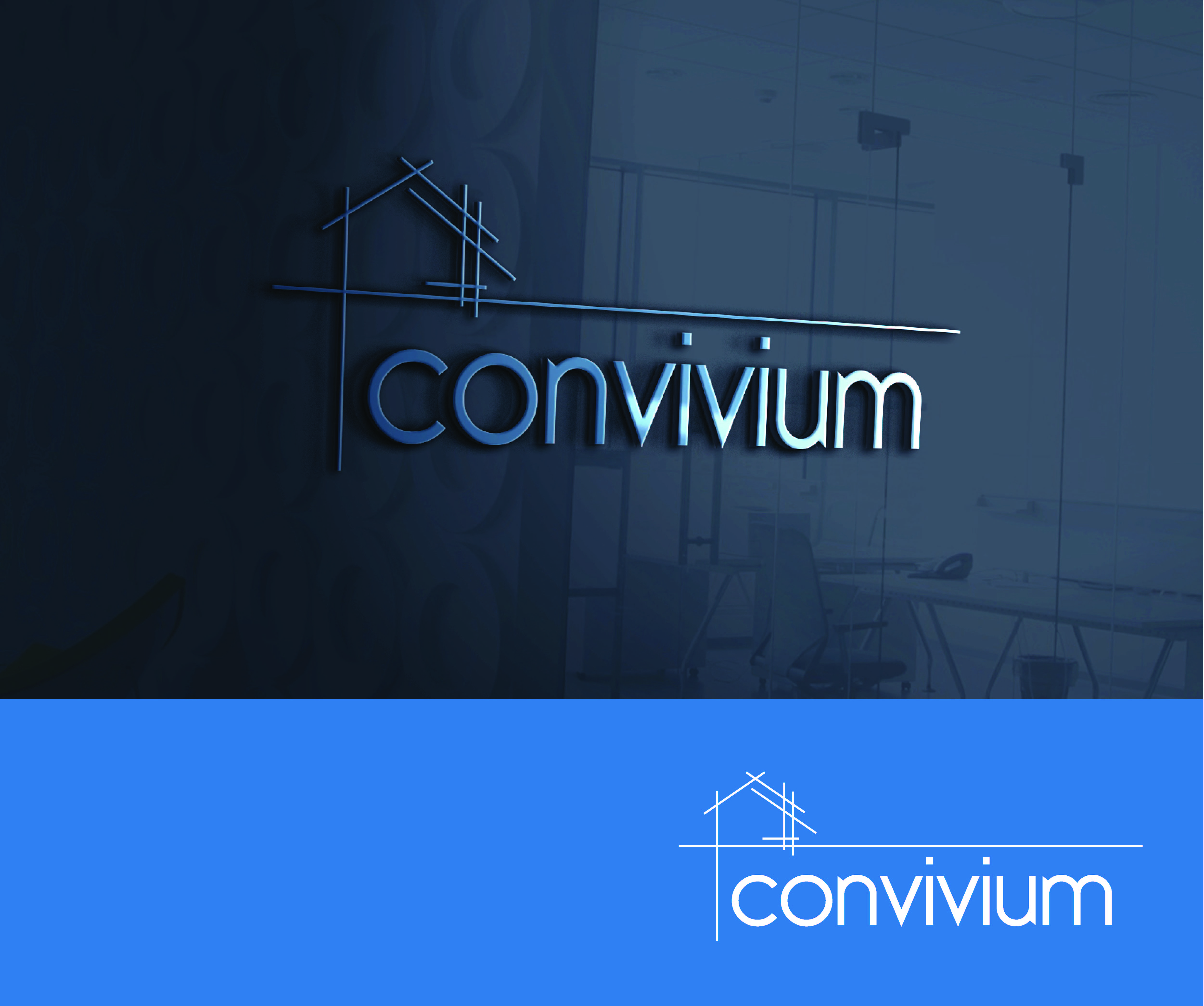 Logo Design by Rajavel Pannirselvam for Convivium Contracting Corp. | Design #26439245