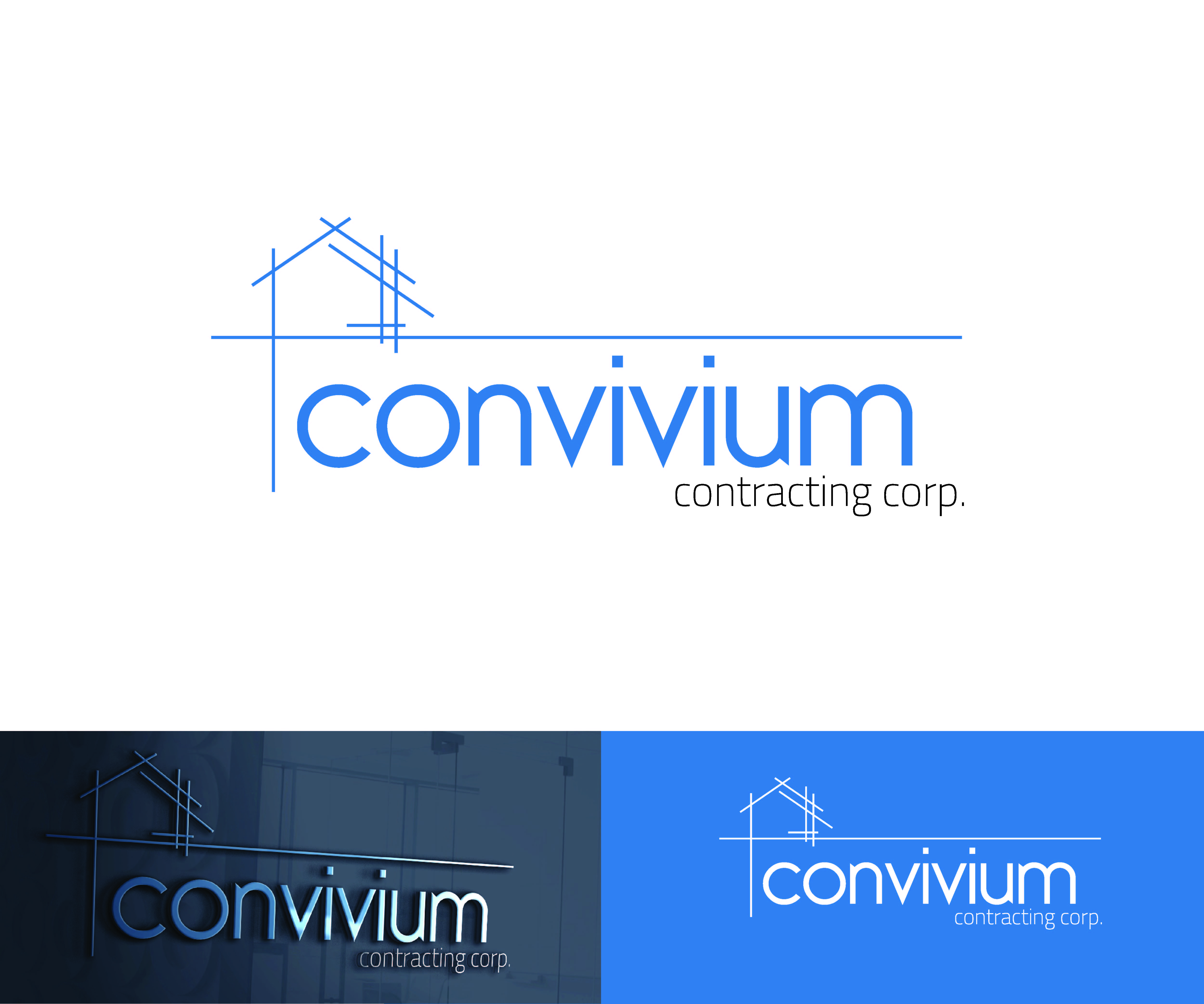 Logo Design by Rajavel Pannirselvam for Convivium Contracting Corp. | Design #26482474