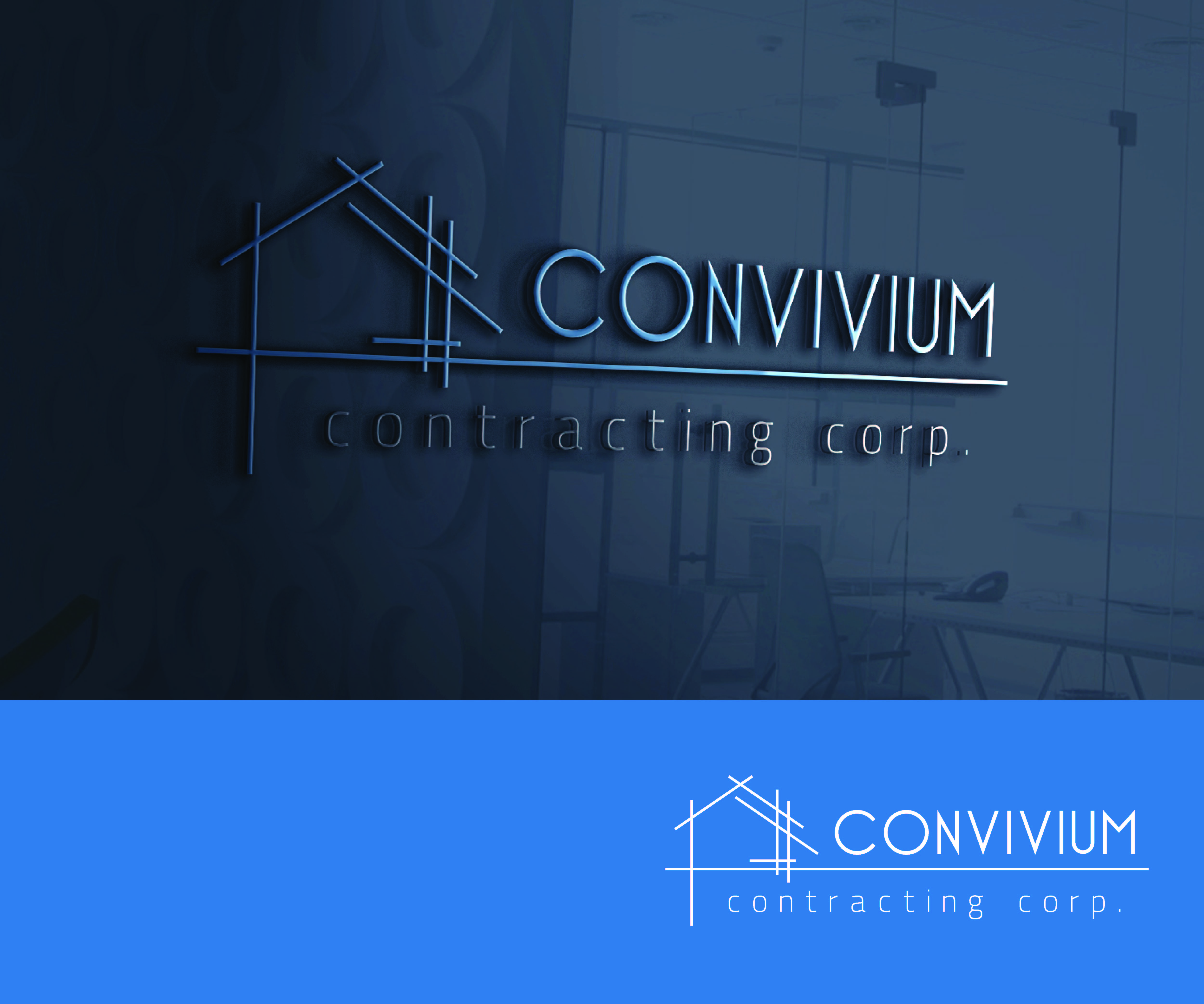 Logo Design by Rajavel Pannirselvam for Convivium Contracting Corp. | Design #26482840