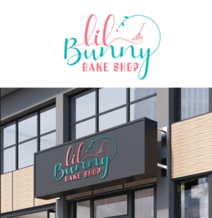 Lil’ Bunny Bake Shop | Logo Design by Juli creation