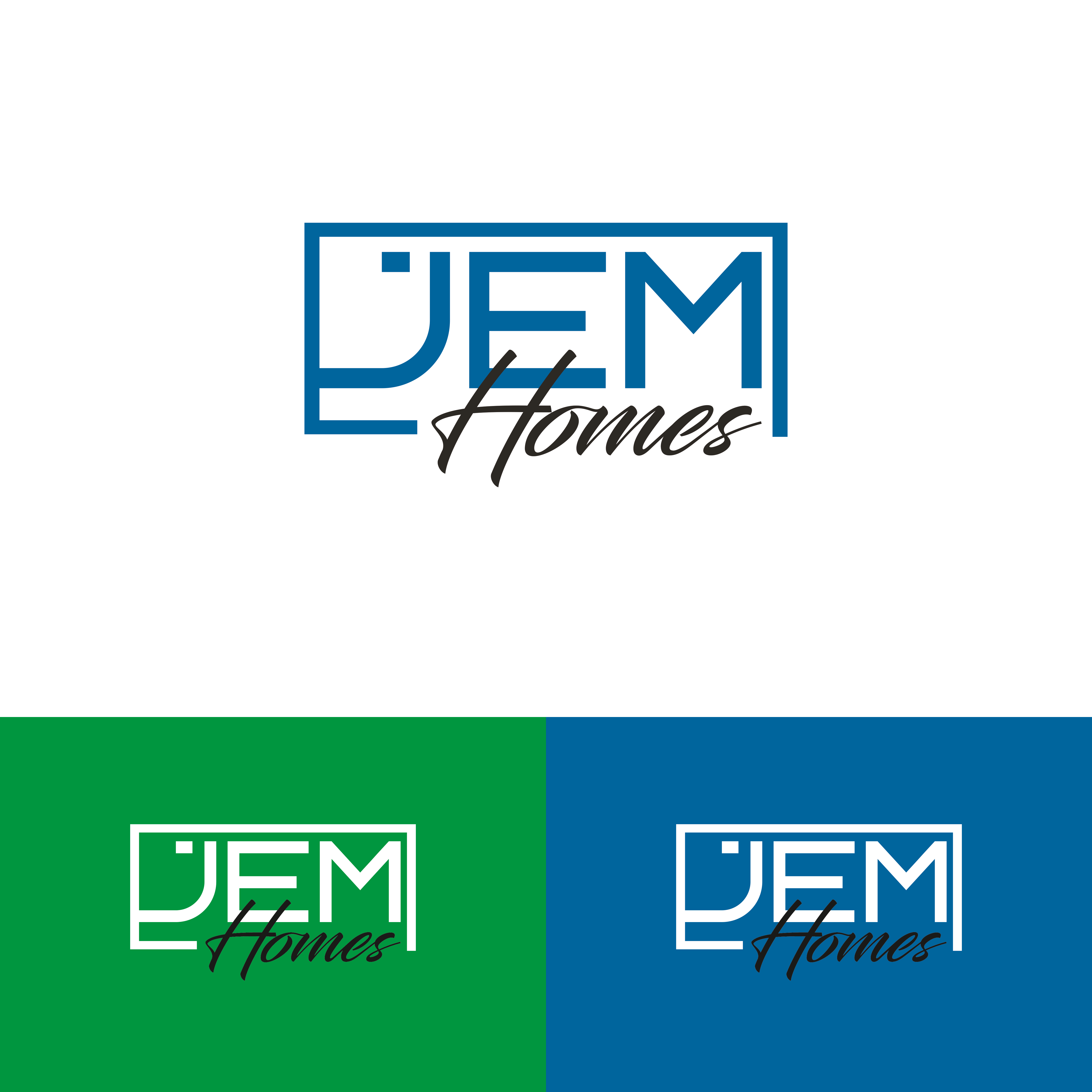 Logo Design by 4AD for JEM Homes | Design #26404621