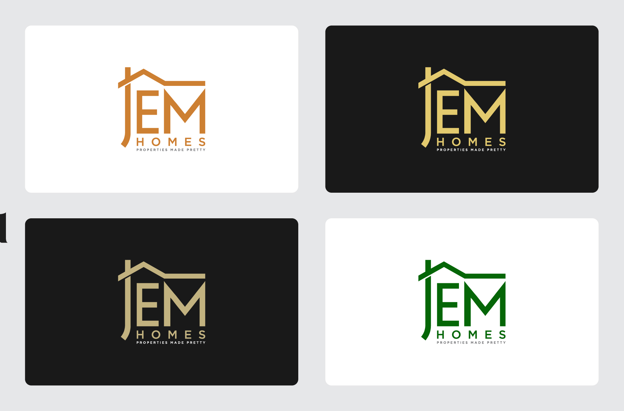 Design de Logo par Kemi pour JEM Homes | Design : #26415163