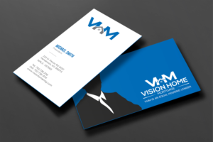 Edgy rebranded biz cards VHM | Visitenkarten-Design von chandrayaan.creative