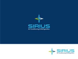 SIRIUS Air Conditioning & Refrigeration | Logo Design by Atvento Graphics