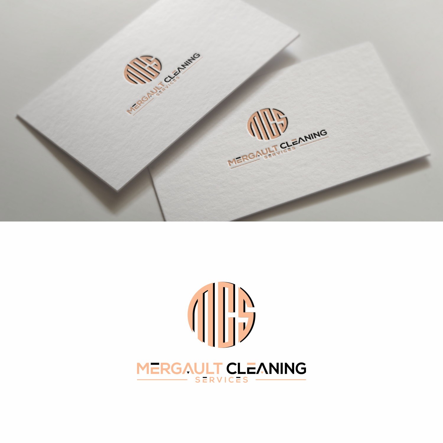 Logo-Design von lione für Mergault Cleaning Services | Design: #26400440