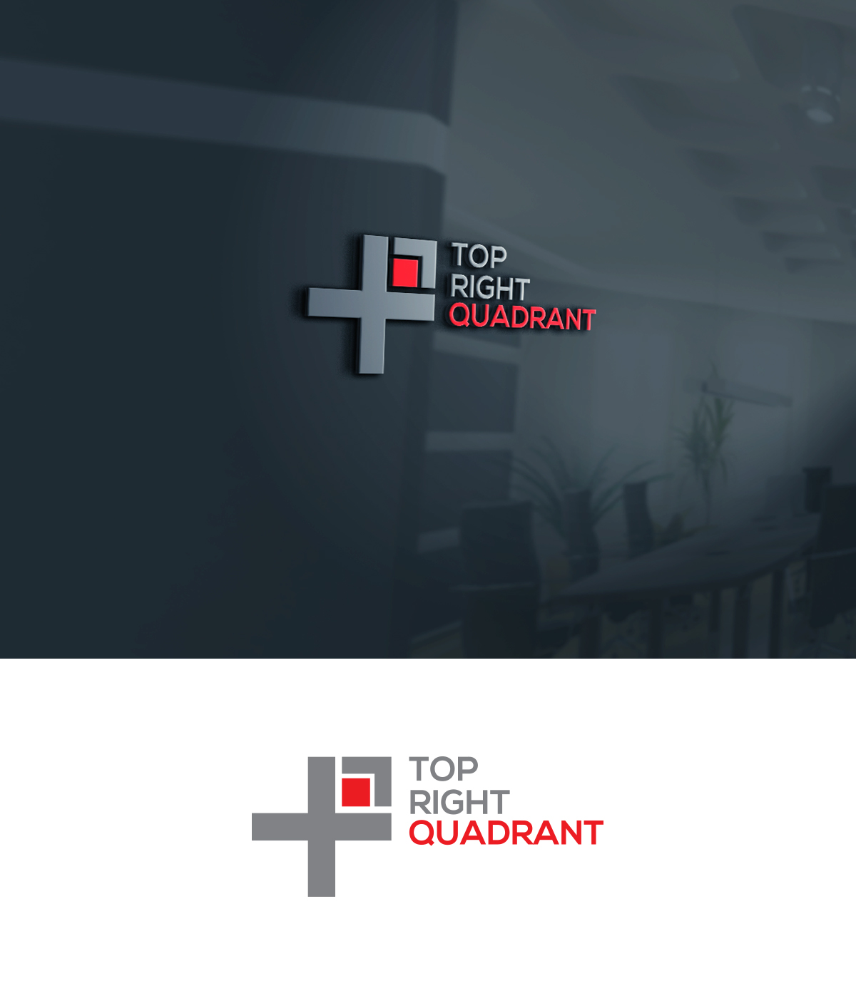 Logo-Design von sohadesigns für Top Right Quadrant | Design: #26411947