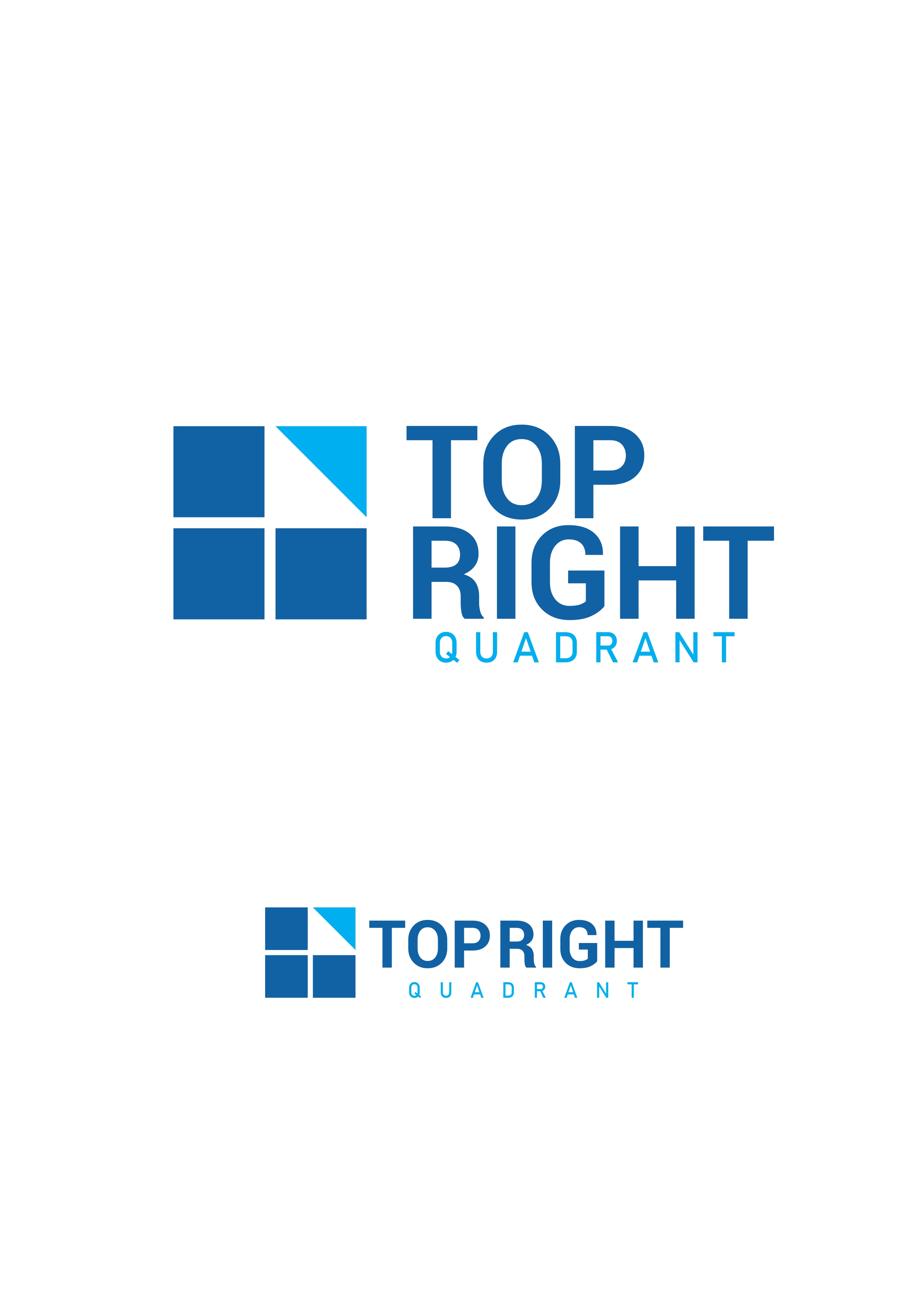 Logo Design by alok bhopatkar for Top Right Quadrant | Design #26404976