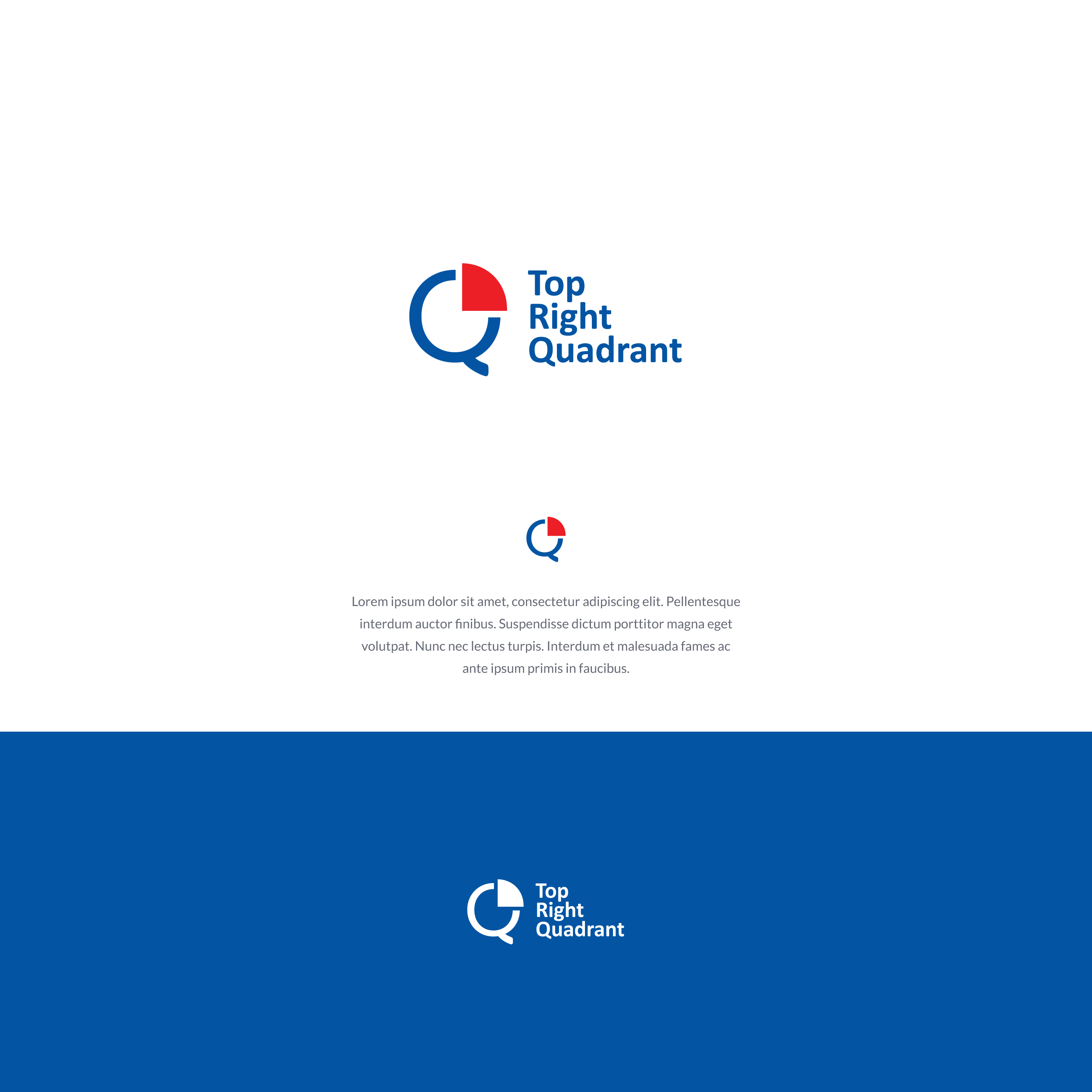 Logo Design by Yudyml for Top Right Quadrant | Design #26406352