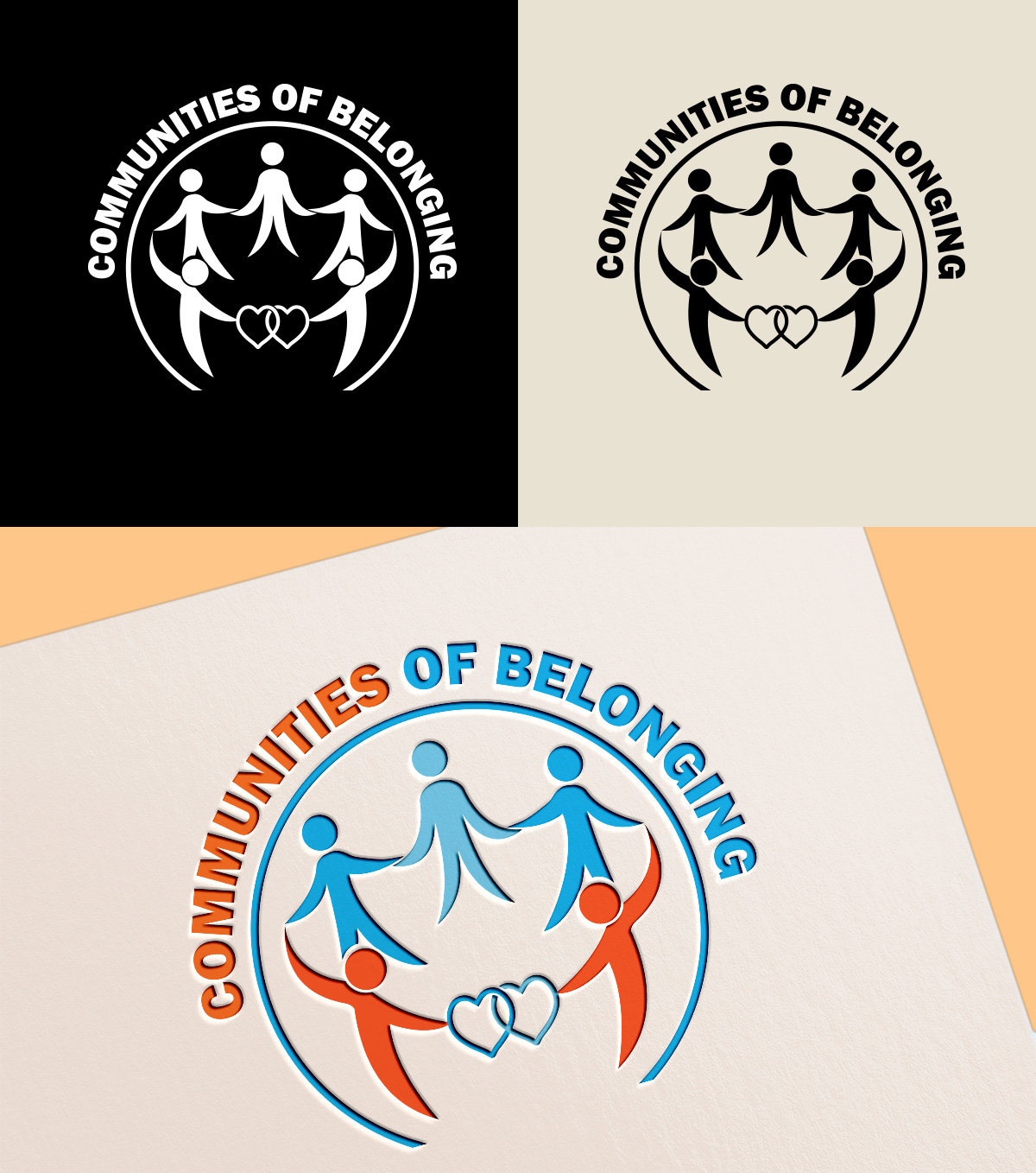 Logo Design by Wonderful design for Communities of Belonging | Design #26435773