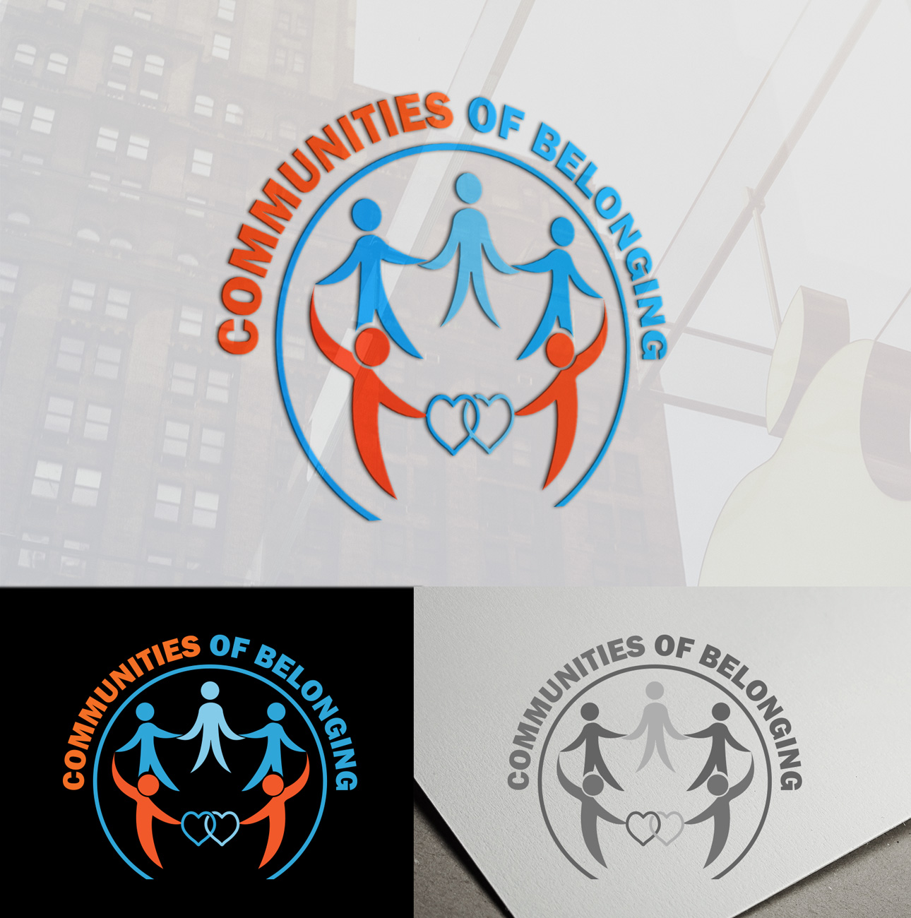 Logo-Design von Wonderful design für Communities of Belonging | Design #26435774