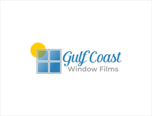 Gulf Coast Window Films | Logo Design by BNdesigner